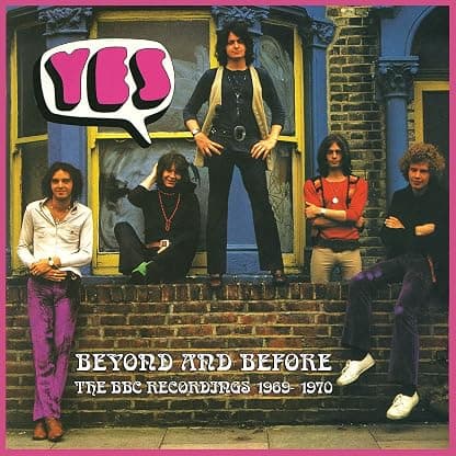Beyond & Before - BBC Recordings 1969-1970 - PURPLE/ WHITE SPLATTER (Colored Vinyl, Purple, White) por Yes — capa do álbum