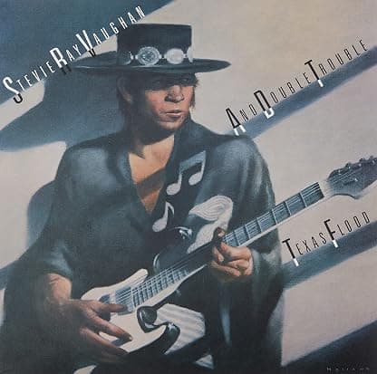 Texas Flood por Stevie Ray Vaughan — capa do álbum